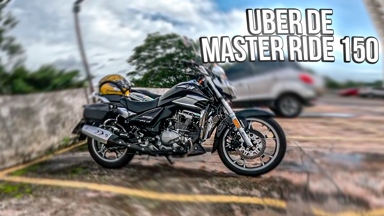FIZ UBER MOTO DE MASTER RIDE 150! PASSAGEIROS GOSTARAM?