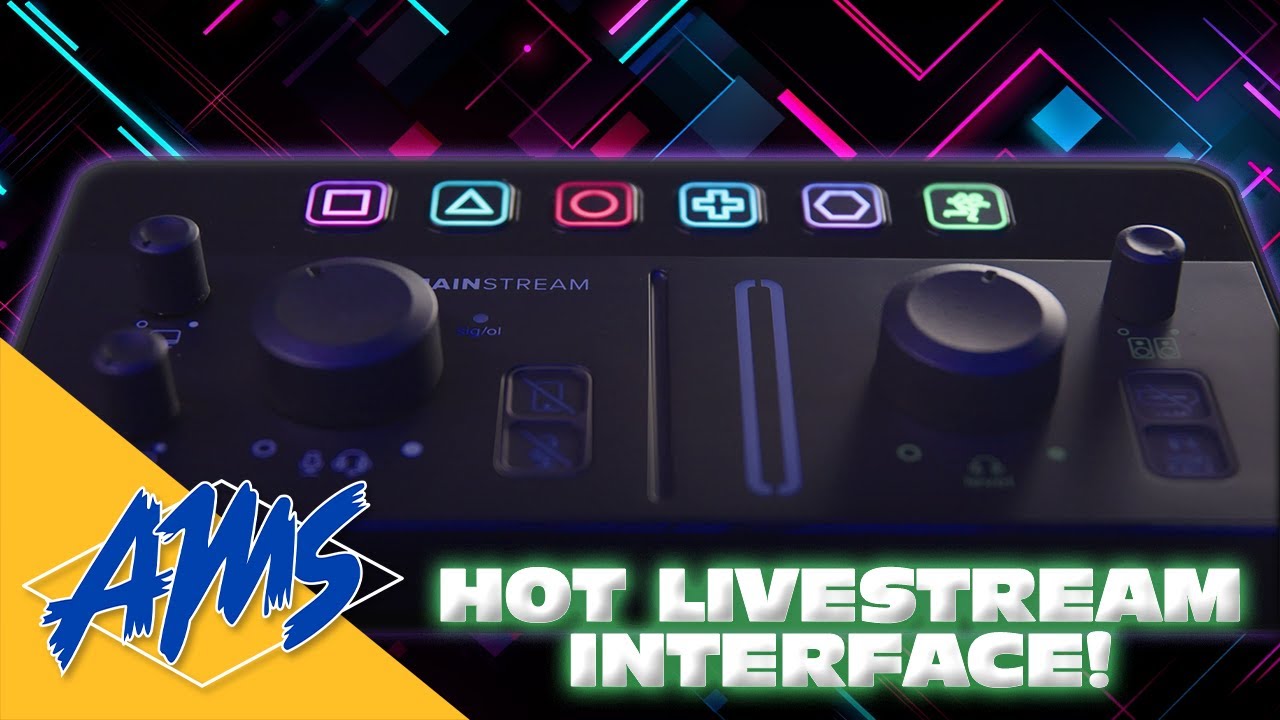 Stream until your dreams come true with the new Mackie MainStream Streaming Interface