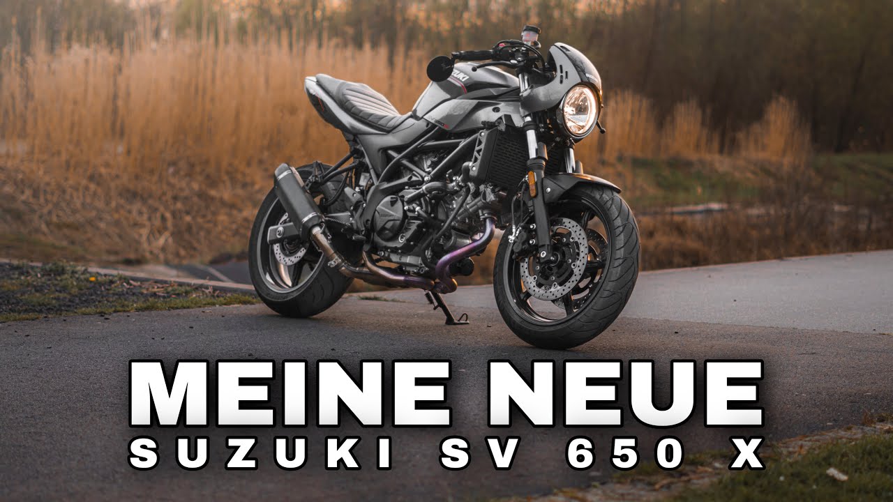 MEIN NEUES BIKE - SV 650X (2020) // Raudy