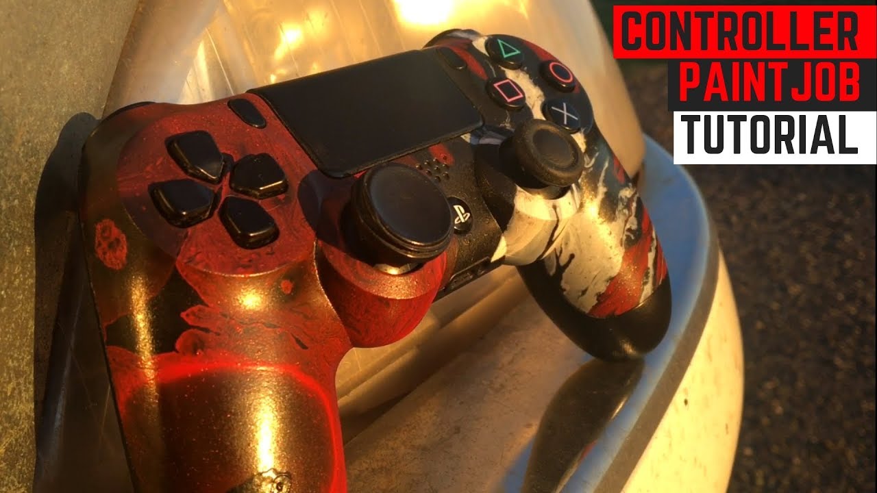 How To Hydro Dip Your PS4 Controller (Custom Paintjob Tutorial)