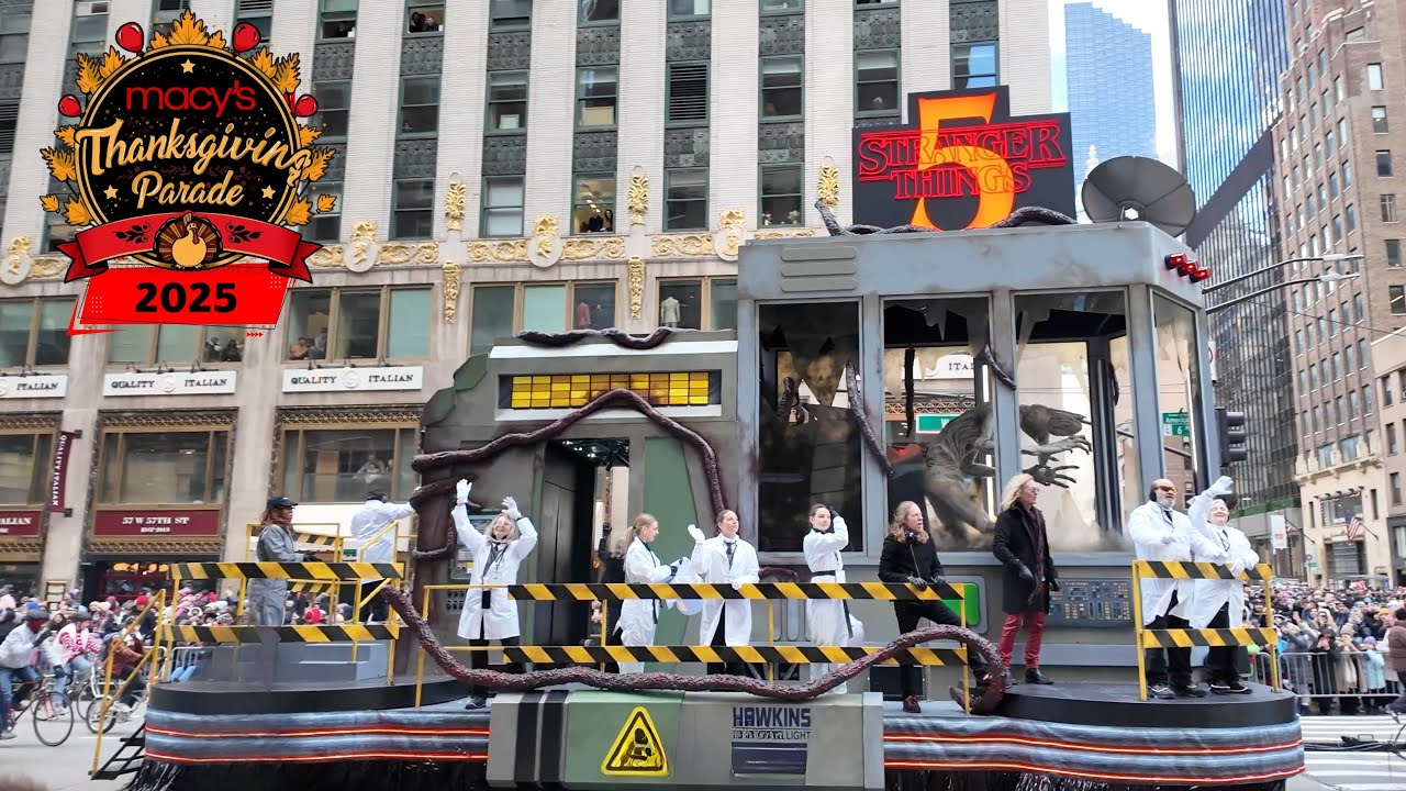 [4K]2025 Macy's Thanksgiving Day Parade in New York City / Full Video🎊🥁🕺
