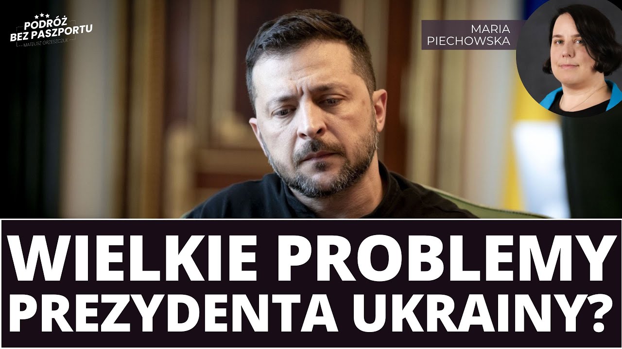 Wielki kryzys prezydenta Ukrainy, Amerykanie chcą Załużnego? | Maria Piechowska