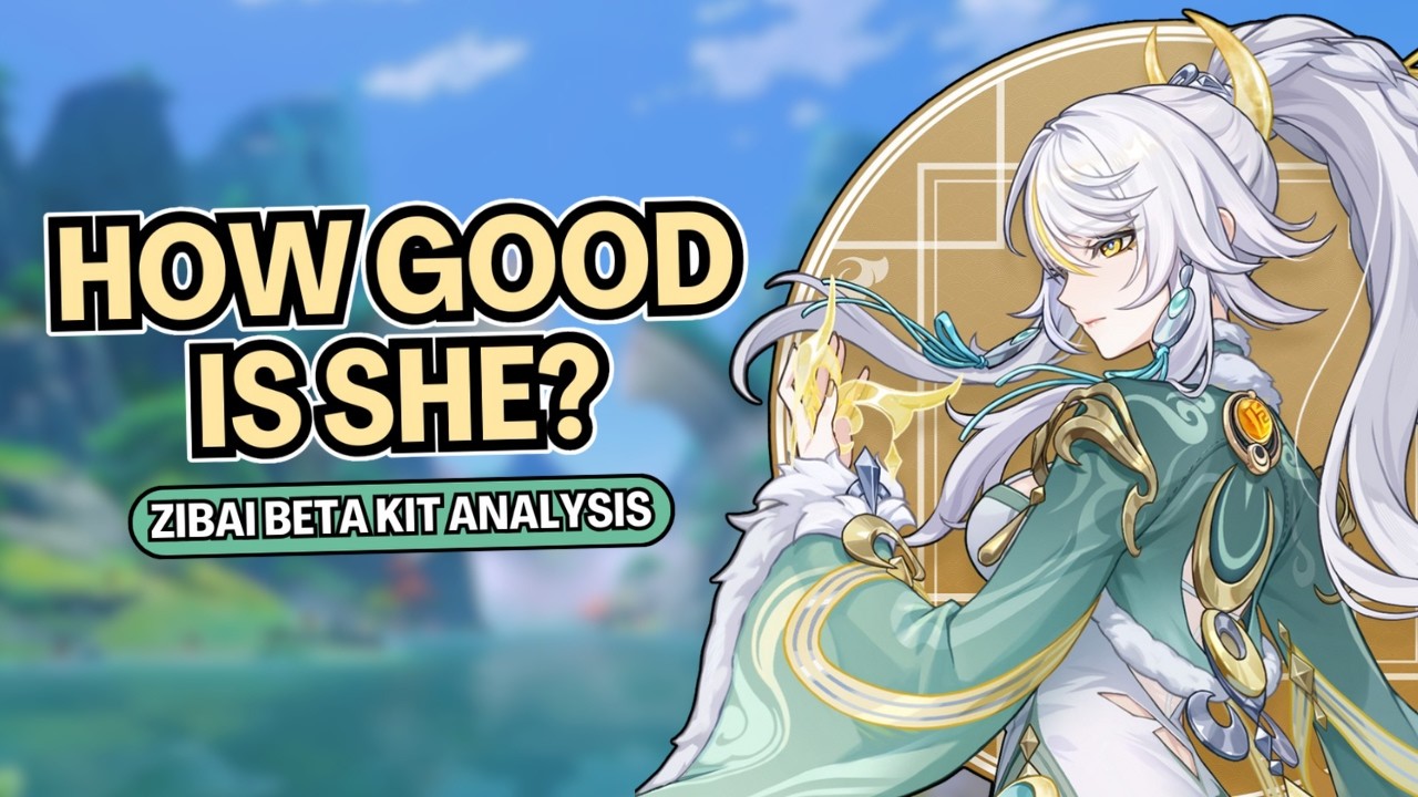Is She a Strong Geo DPS? | Zibai Beta Kit, Builds, Teams Overview & Analysis