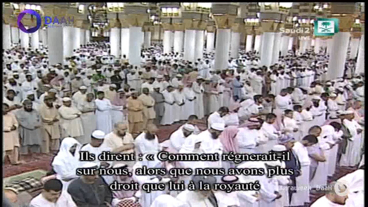 صلاة التهجد من المسجد النبوي للشيخ صلاح البدير ليلة 22 رمضان 1435هـ