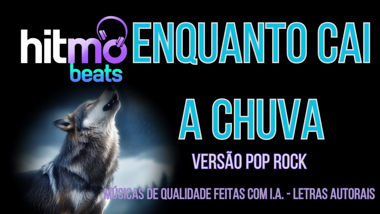Enquanto cai a chuva   Vers&atilde;o Pop Rock