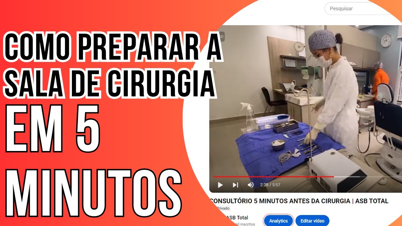 CONSULTÓRIO 5 MINUTOS ANTES DA CIRURGIA | ASB TOTAL