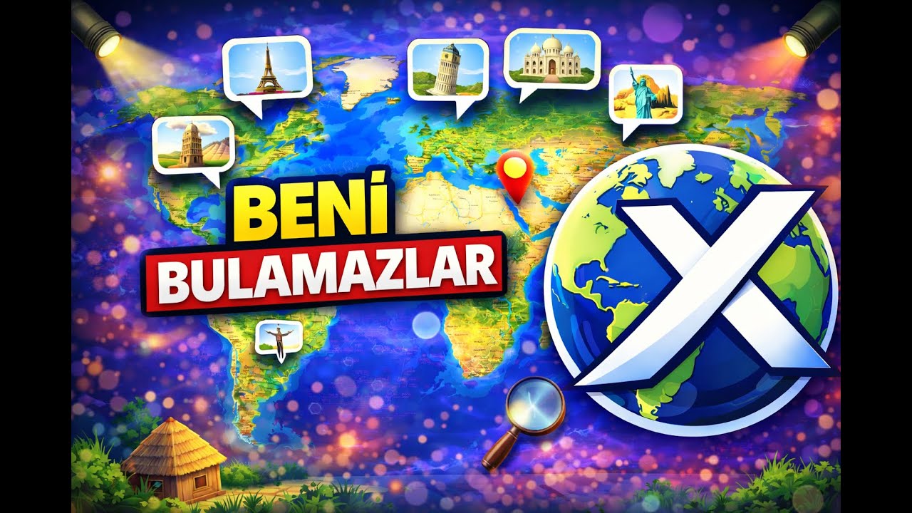 Rakiplerime Dünya Saklanbacında Zor Anlar Yaşattım! | Dünya Saklanbacı Türkçe
