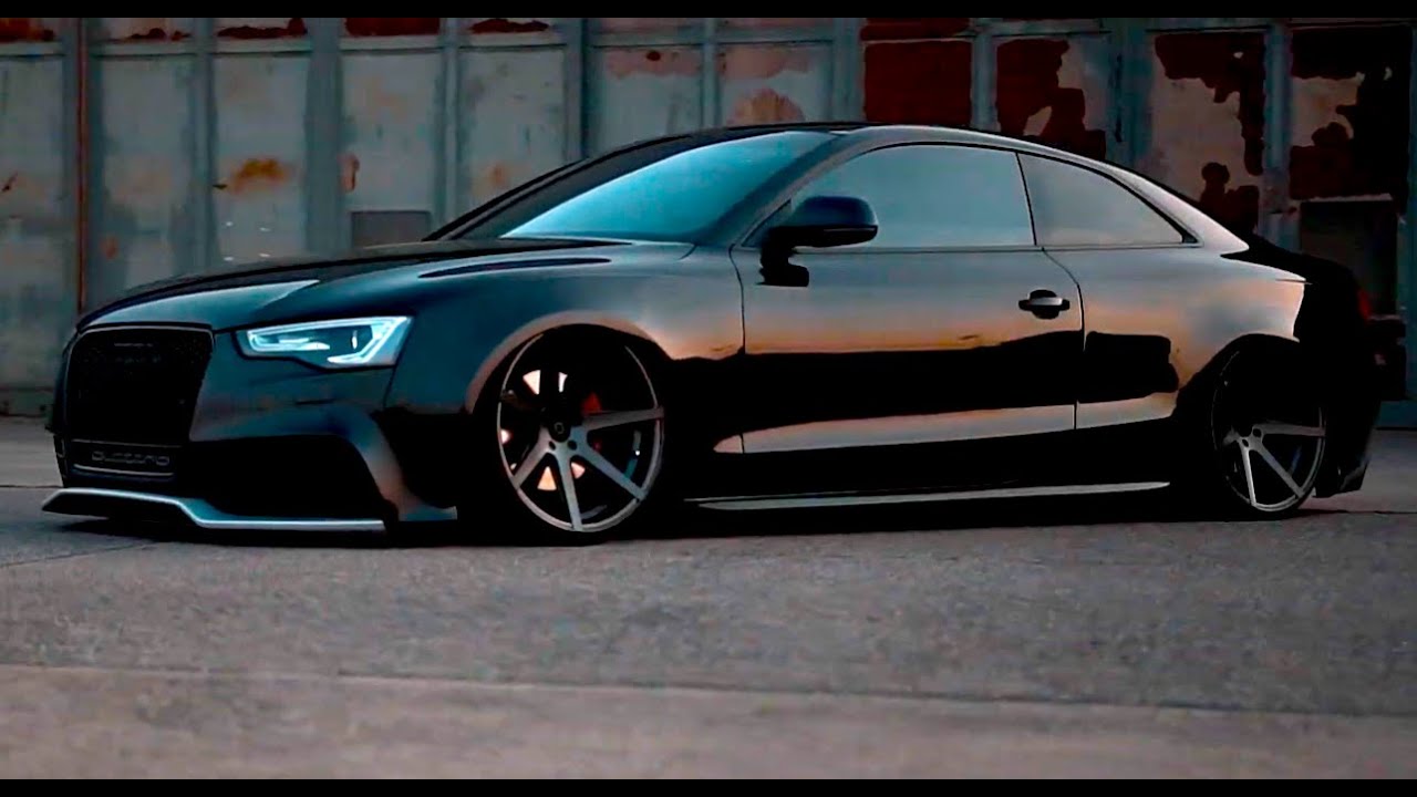 Slammed  Audi A5  RC7  RS5 TDI BLACK & YELLOW