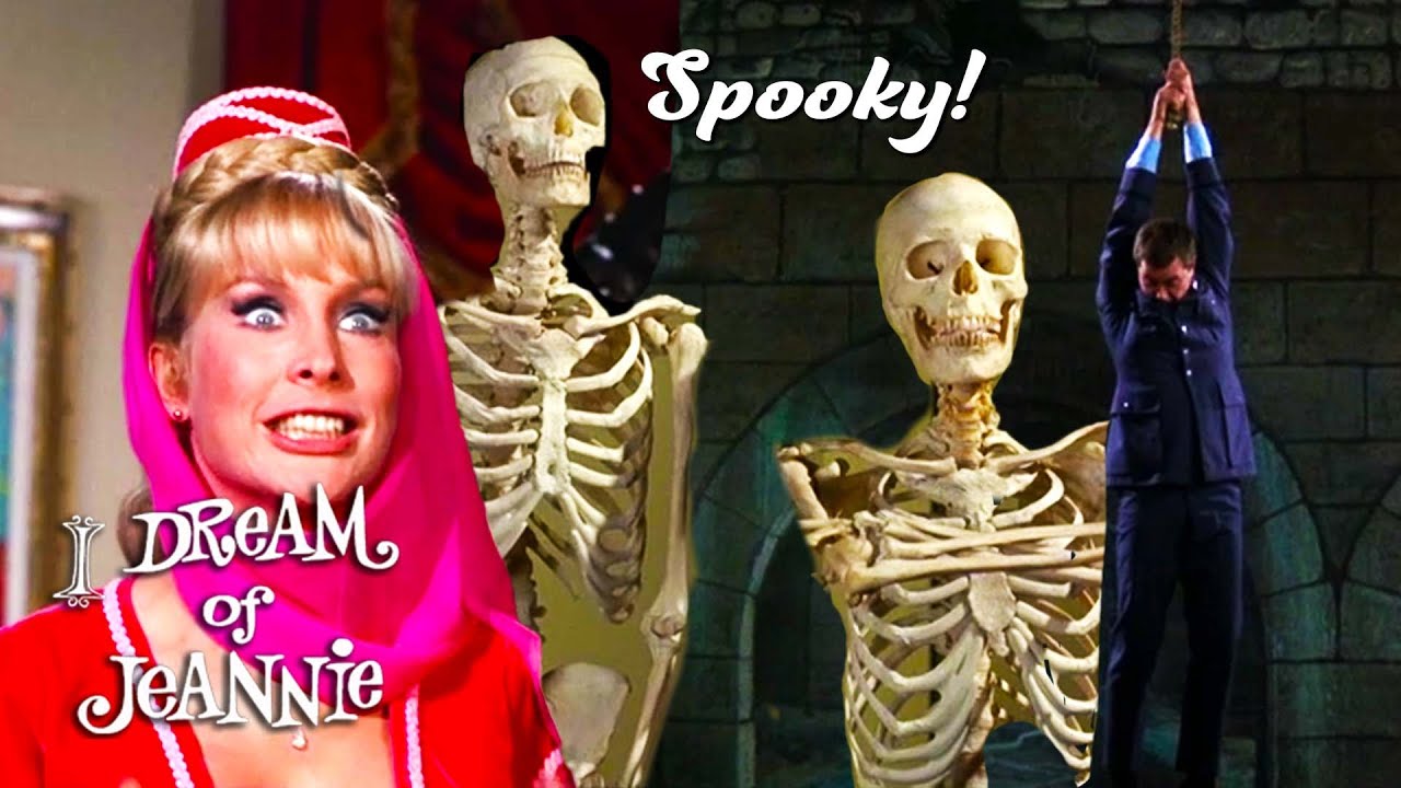 Jeannie's Spookiest Spells! | I Dream Of Jeannie