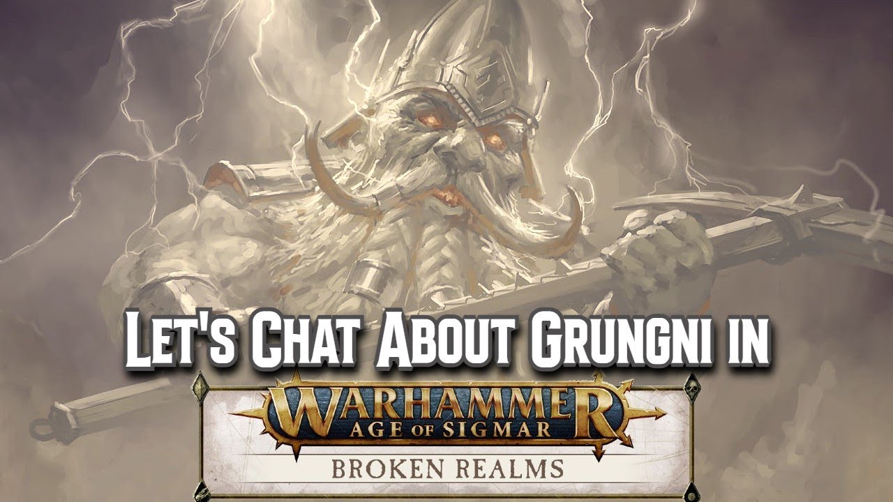 Age of Sigmar Lore: Grungni in the Broken Realms