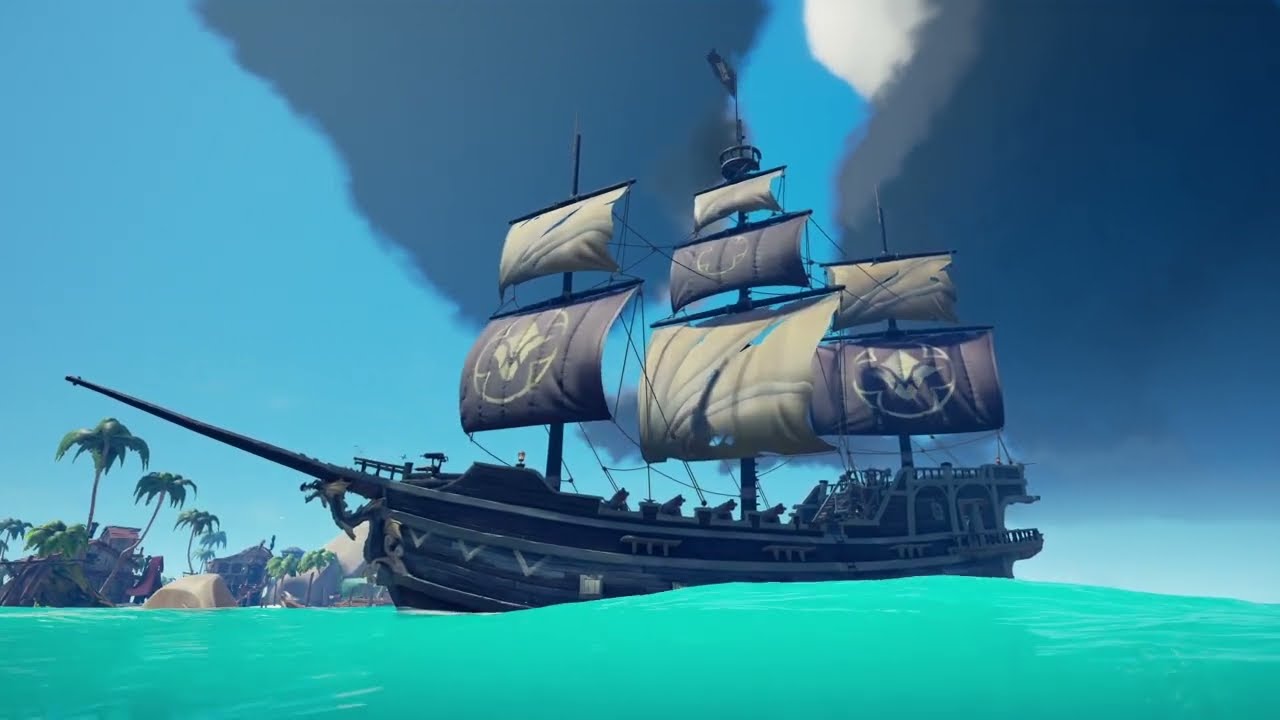 Barbossa1978 shows you that Sea of Thieves 🐉  Sea Serpent  🐉  Ship Set