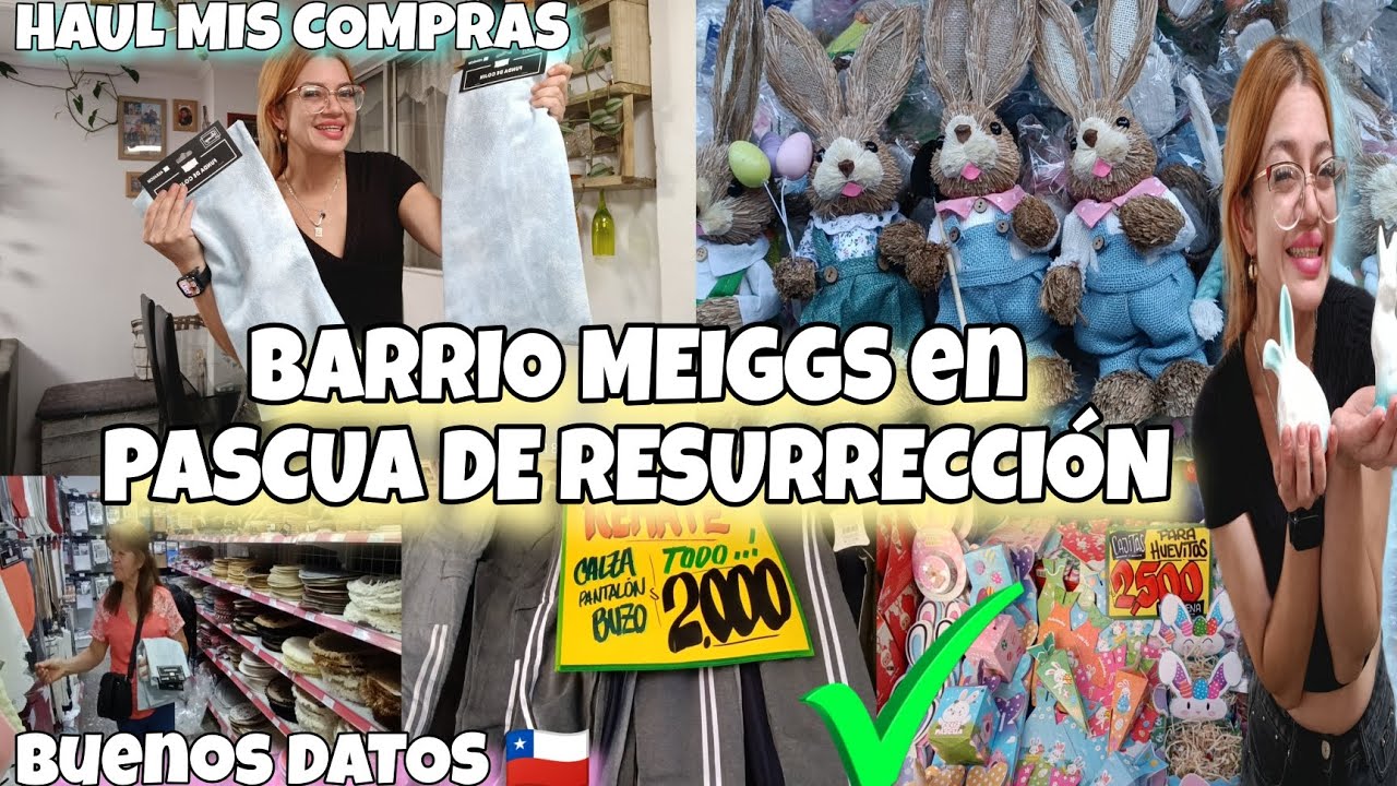 INCREÍBLES OFERTAS en MEIGGS 🇨🇱 RECORRIMOS el BARRIO MÁS COTIZADO!! | LINDA DECORACIÓN ECONÓMICA ✅