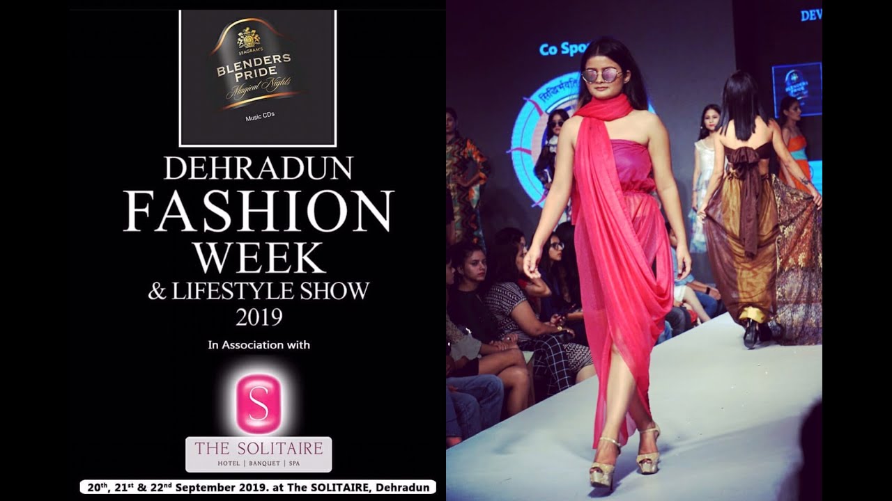 The Golden walk | Dehradun fashion week 2019