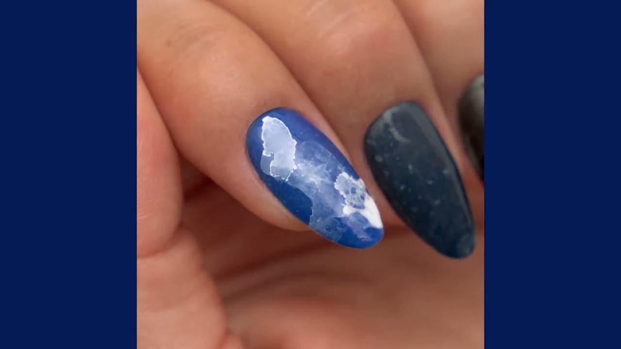 Marble Nail Art with ProNails Marble Liquids