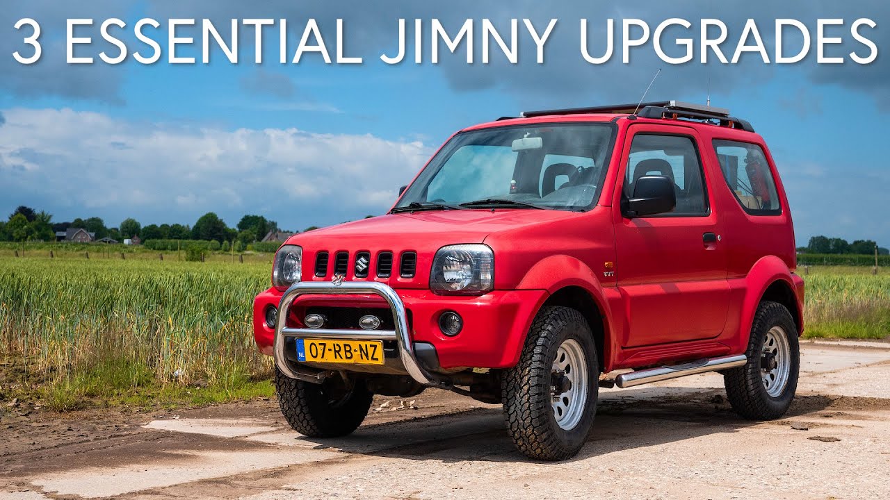 3 Essential Upgrades to Improve the Suzuki JIMNY! Ironman Liftkit & Tires Info!