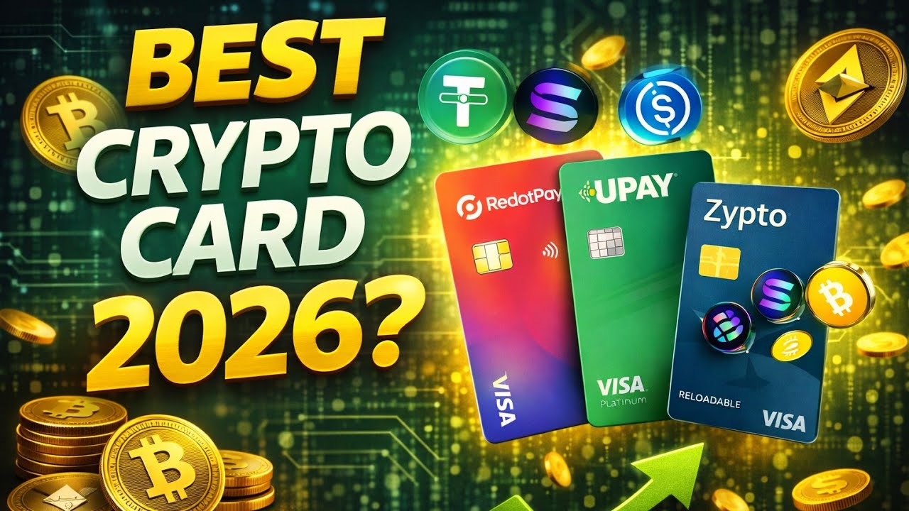 Best Crypto card 2026 | Redotpay vs Upay vs Zypto, Non KYC Card