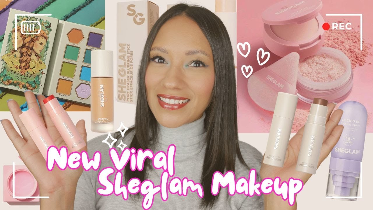 Trying NEW VIRAL Sheglam makeup - Full face | Zanine Cupido
