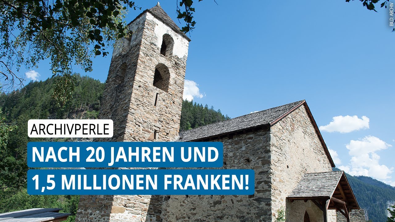 Archivperle: Beliebtes Ausflugsziel Burg Hohen R&auml;tien