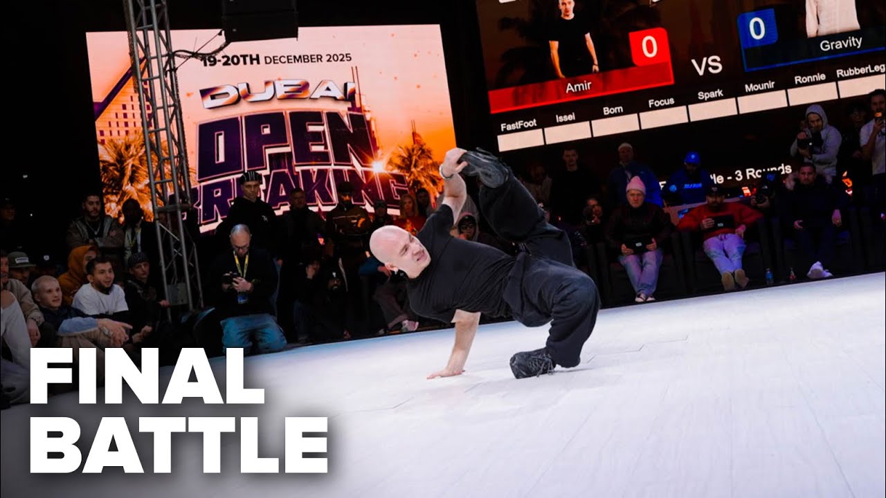 Amir vs Gravity [BBOY FINAL] / Dubai Open Breaking 2025