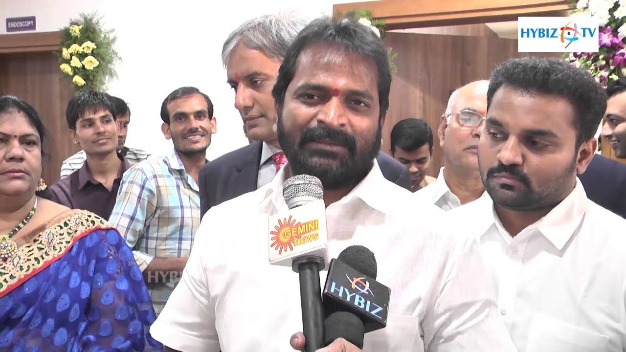 Srinivas Goud Mahabubnagar MLA at Sunshine Hospital Kukatpally Hyderabad