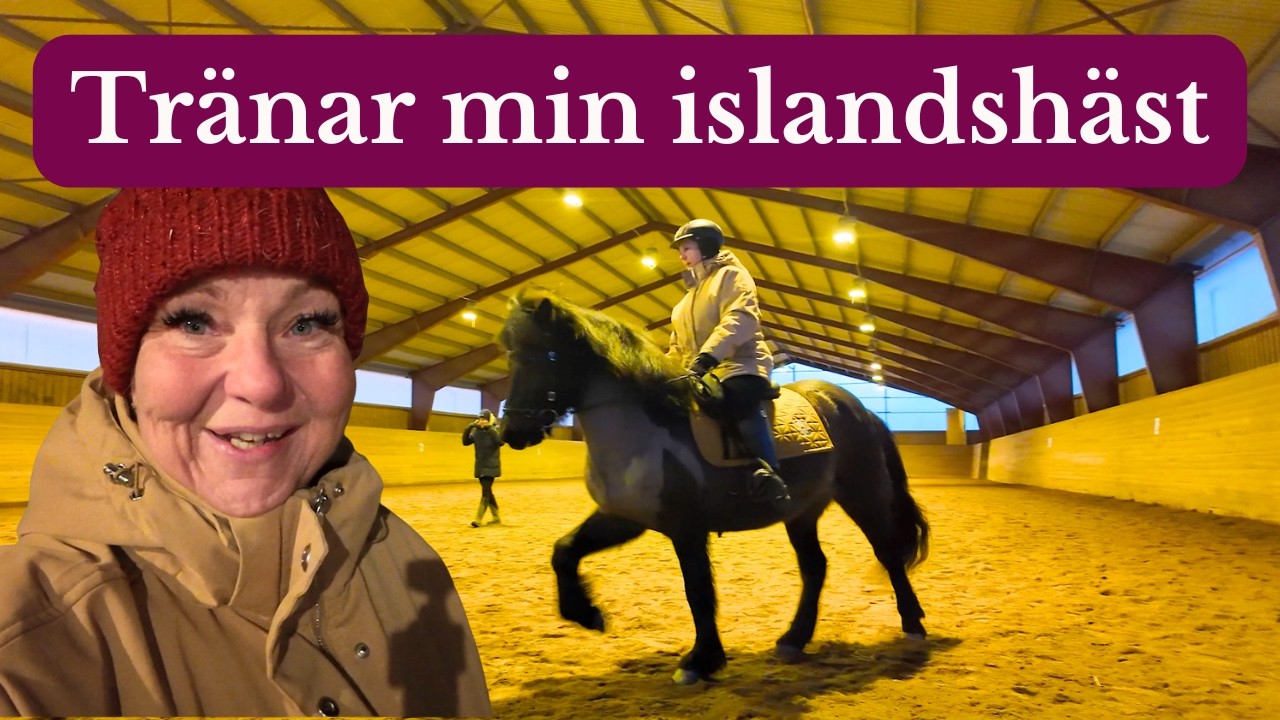 Stallvlogg: Åker på årets sista träning för tränare