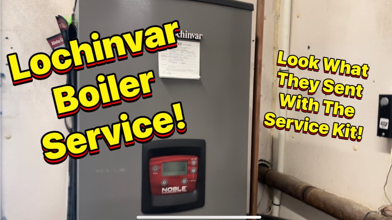 Lochinvar Noble Boiler Service! #hvac #boiler #heating #lochinvar