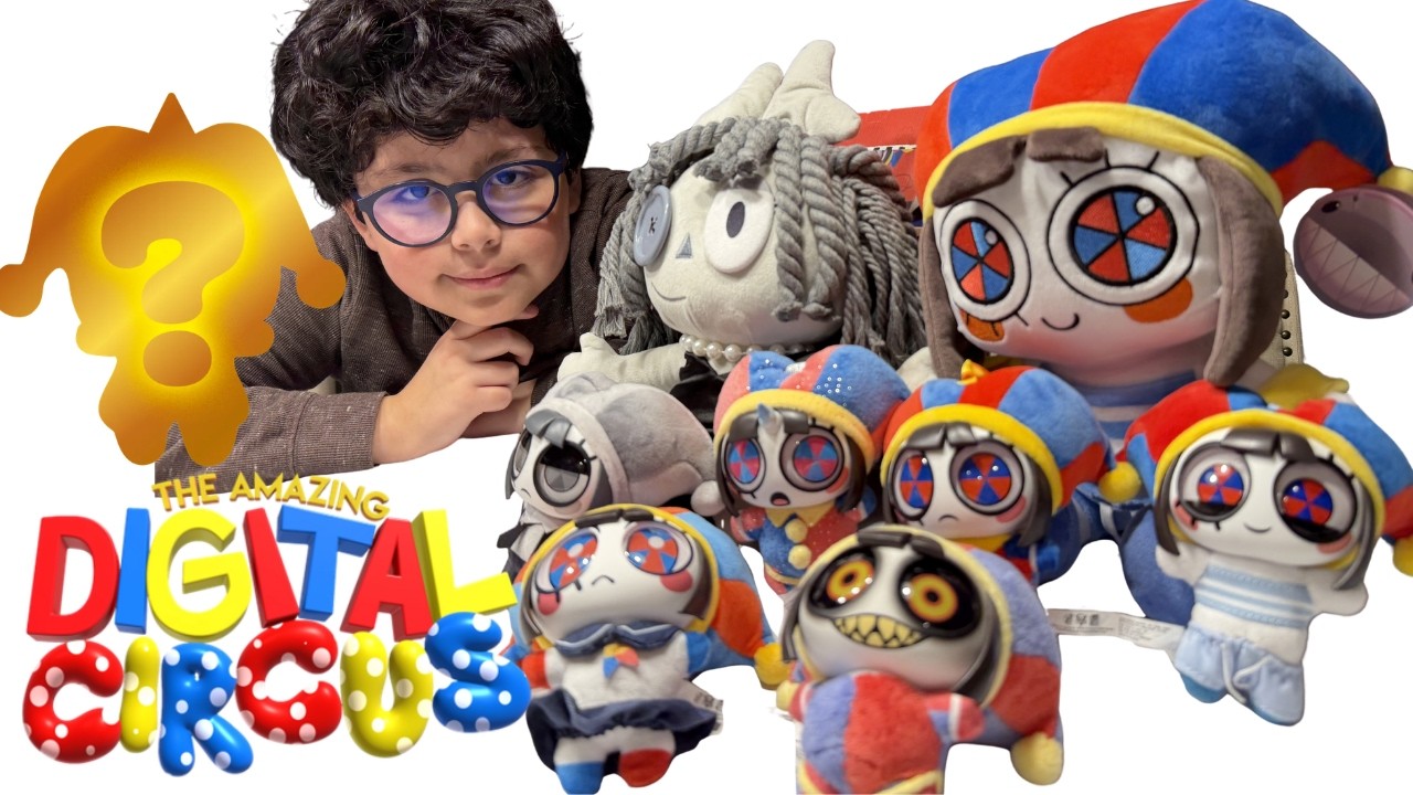 НОВЫЙ набор Pomni Animiniz Pendantz (The Amazing Digital Circus) в коробке! ОЧЕНЬ РЕДКИЙ!