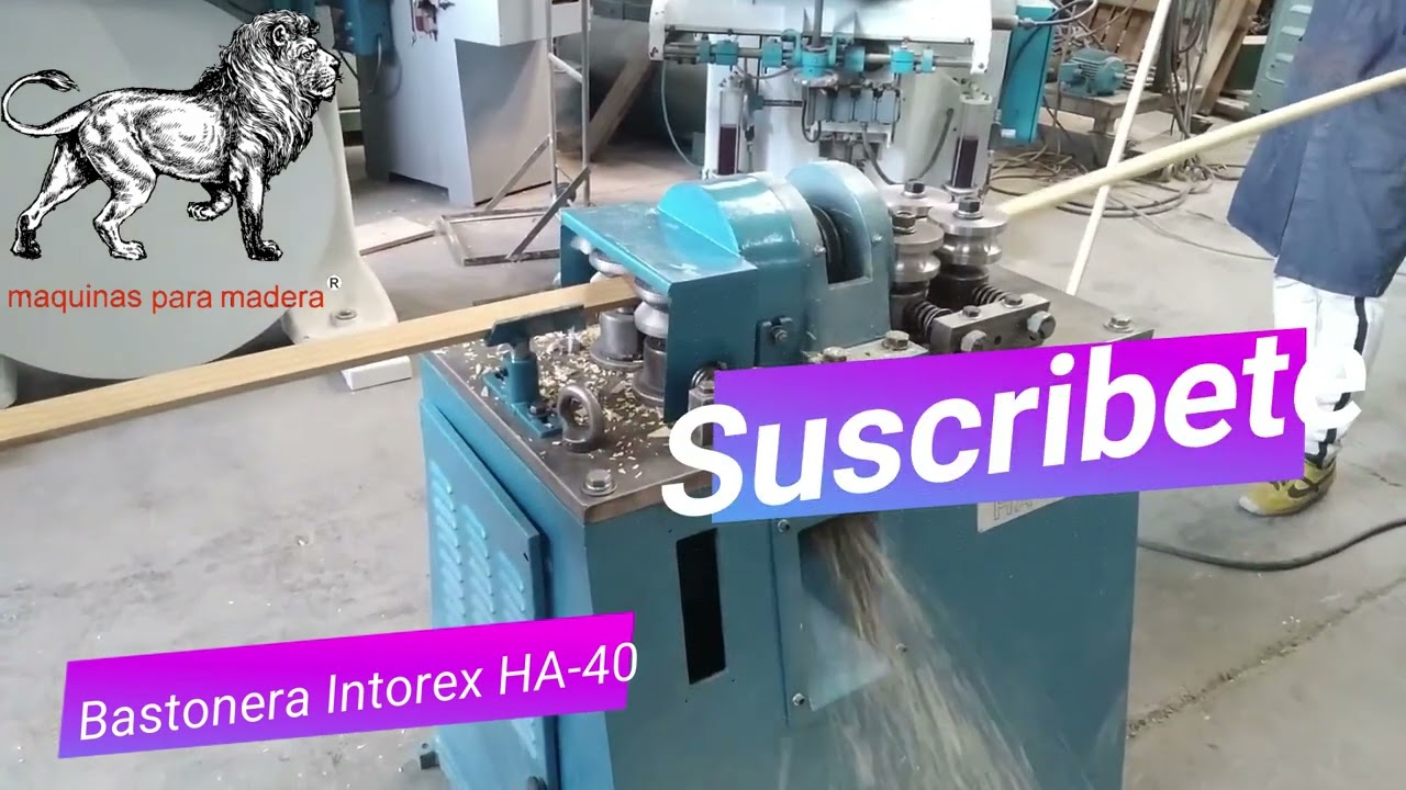 Bastonera Intorex HA-40  Hecha en España -- Maquinas para madera