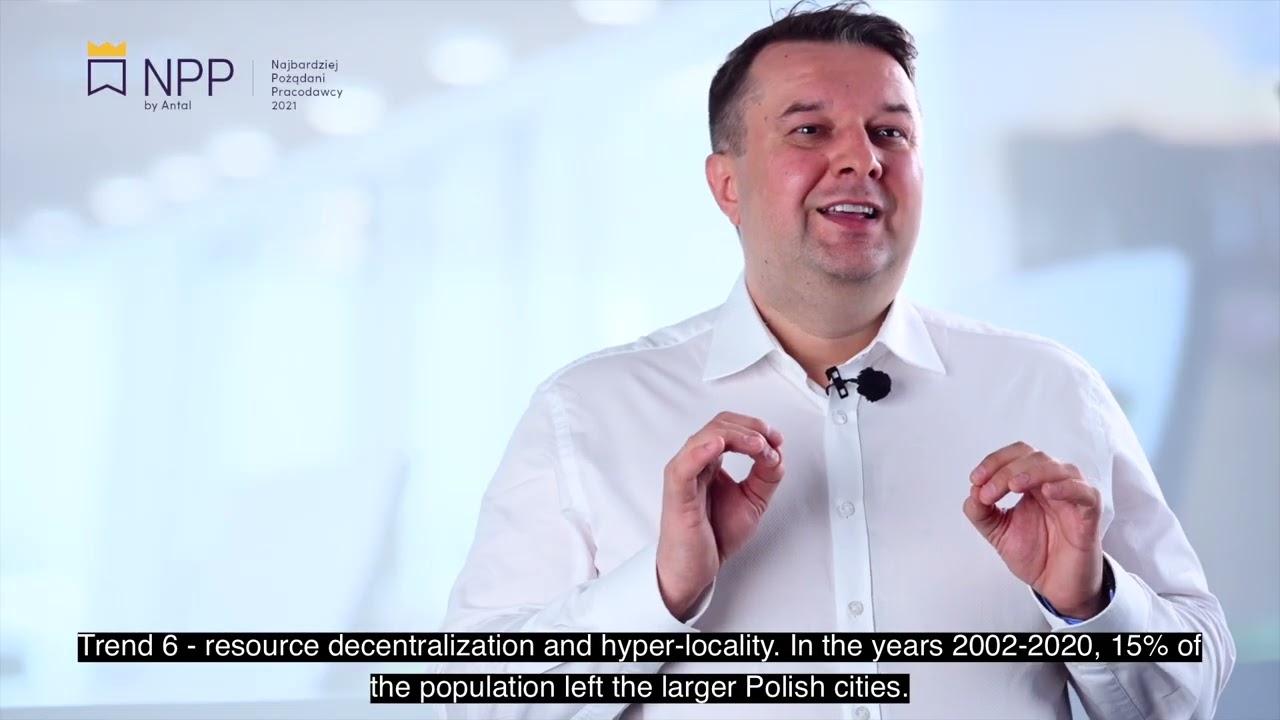 Top trends in the labour market for next 5 years l Artur Migoń l Vice president of Antal