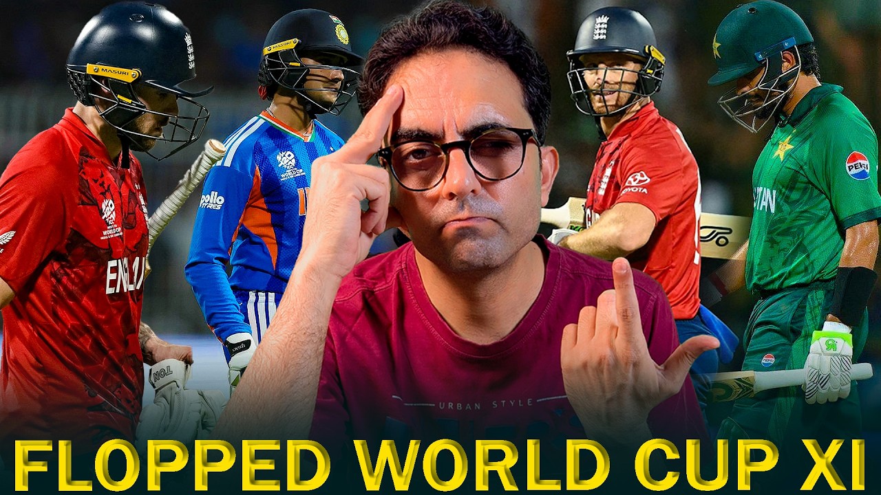 Babar Azam, Abhishek Sharma, Salman Ali Agha | Flopped XI of T20 World Cup 2026!