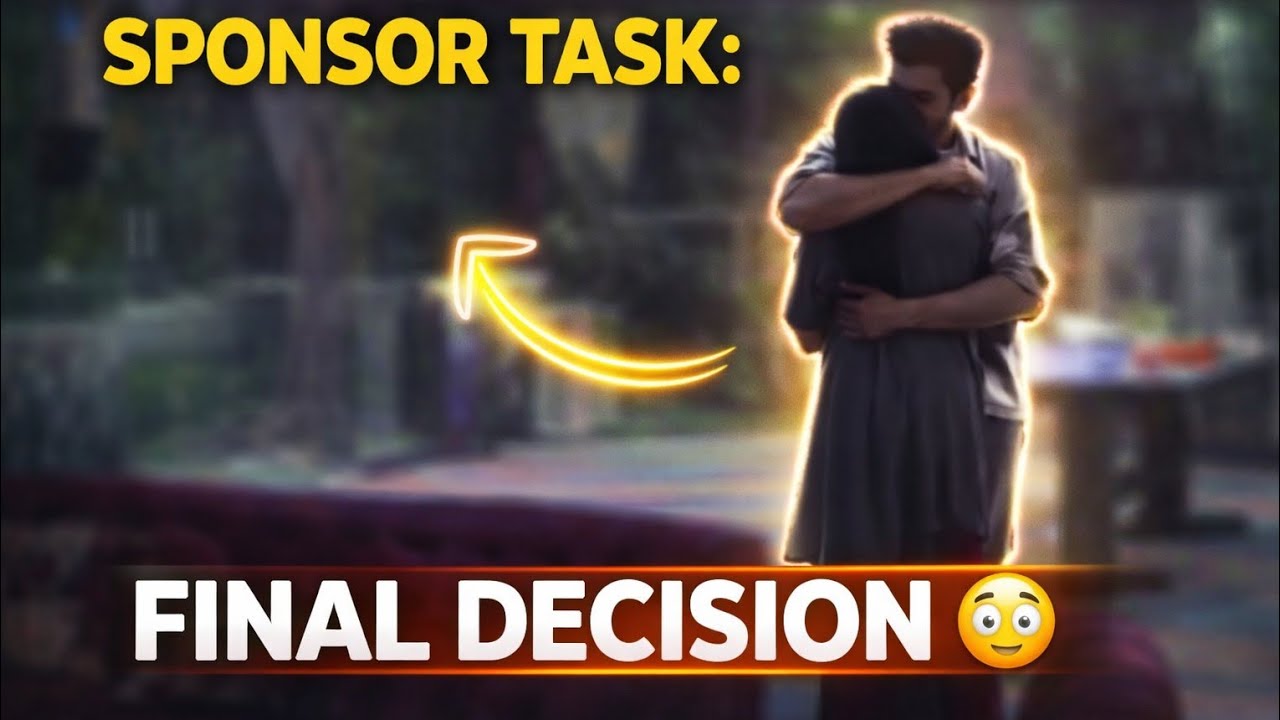 Sponsor Task Finale 🔥 Emotional Twist! 😳