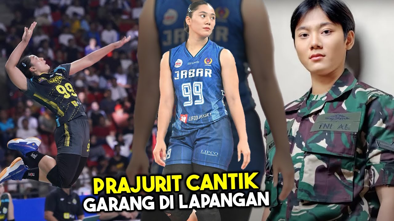 TENTARA WANITA ANDALAN TIMNAS! Fakta Sosok Nurlaili Kusuma Atlet Voli Putri Indonesia Berseragam TNI