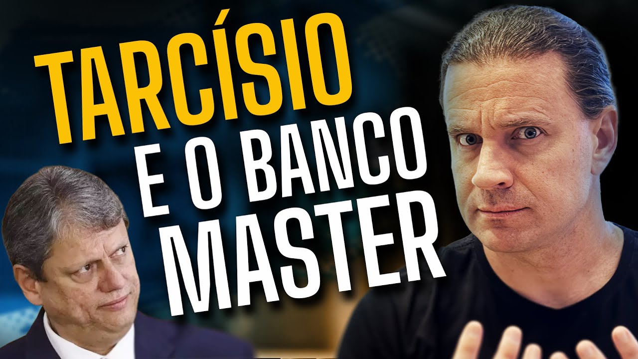 Como R$ 160 MILHÕES ligam Tarcísio ao Banco Master?