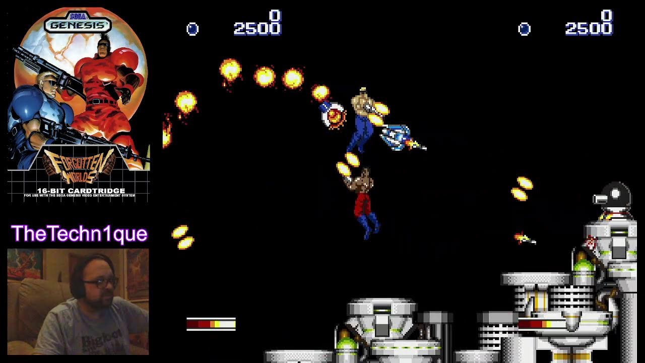 Forgotten Worlds (Genesis, 1990 / Megadrive, 1989)
