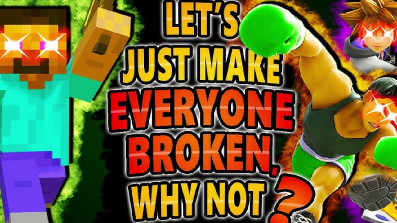Smash Bros. but Everyone is BROKEN!