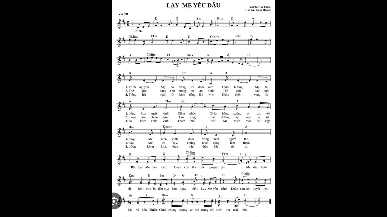 Lạy Mẹ yêu dấu - anhem7s+ - Tập hát