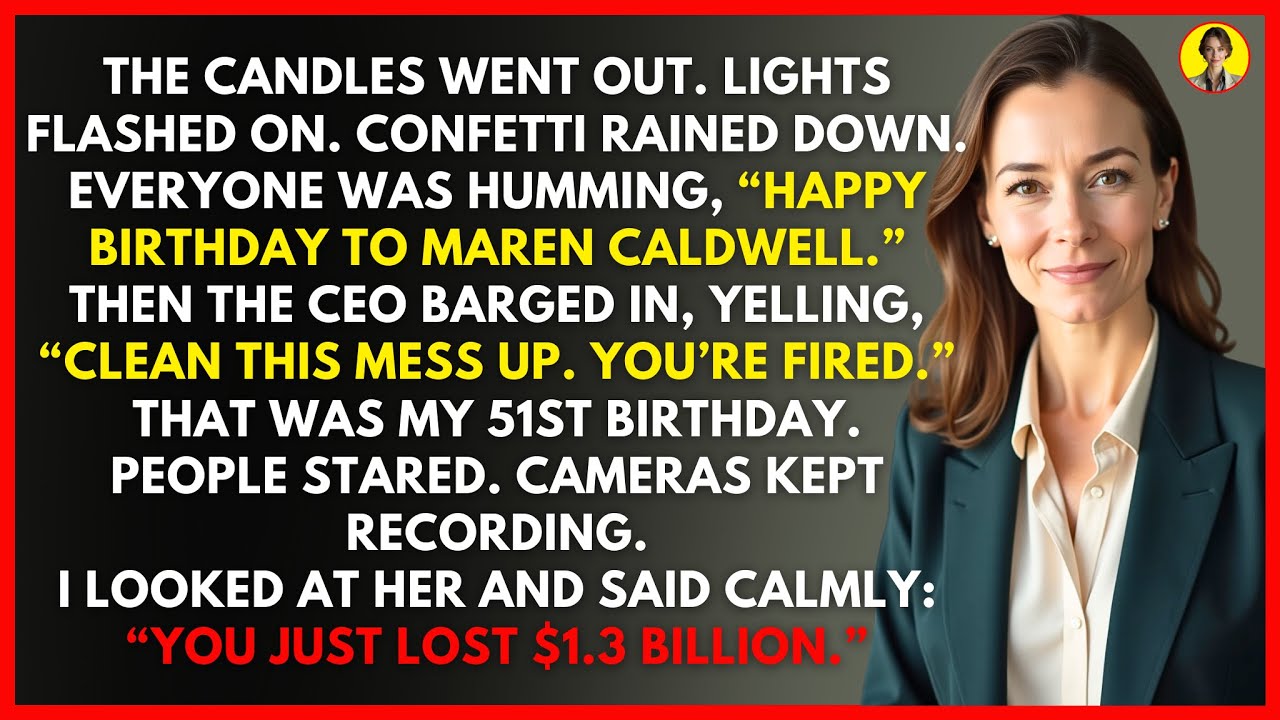 CEO Fired Me at 51 — The Next Morning, $1.3B Vanished Overnight.