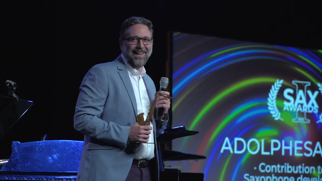ANDORRA SAXFEST: SAX AWARDS for Adolphesax.com & Daniel Durán (Sax Promotion & Development AWARD)
