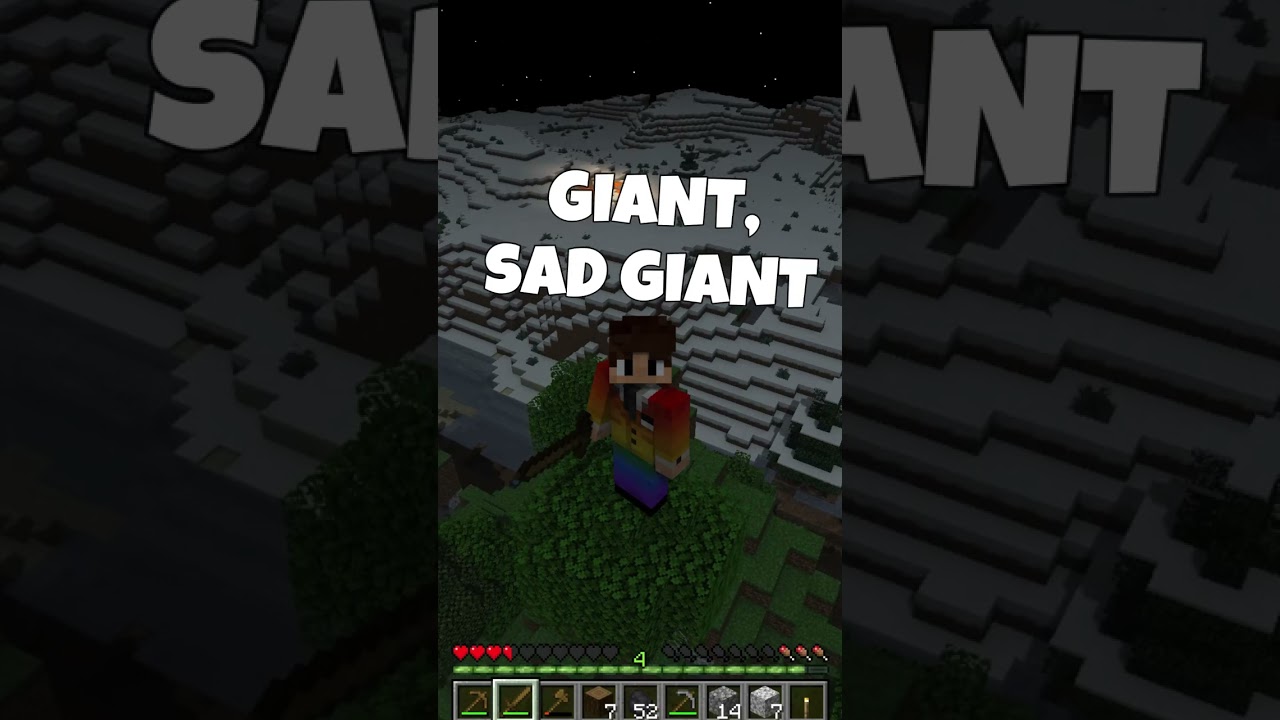 ⛏Minecraft But I Grow Every Minute