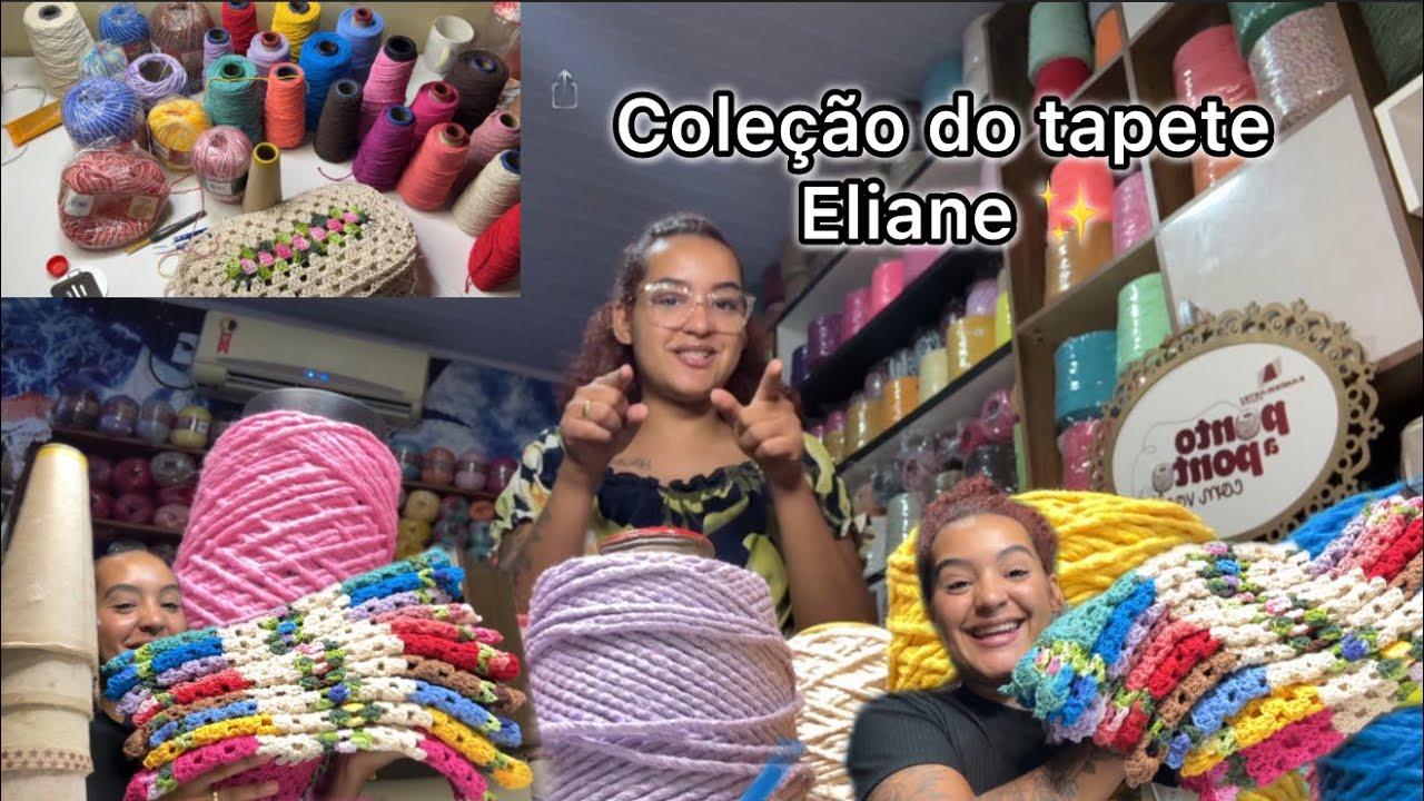 Coleção de tapetes Eliane ✨ 10 lindas combinações ❤️😍
