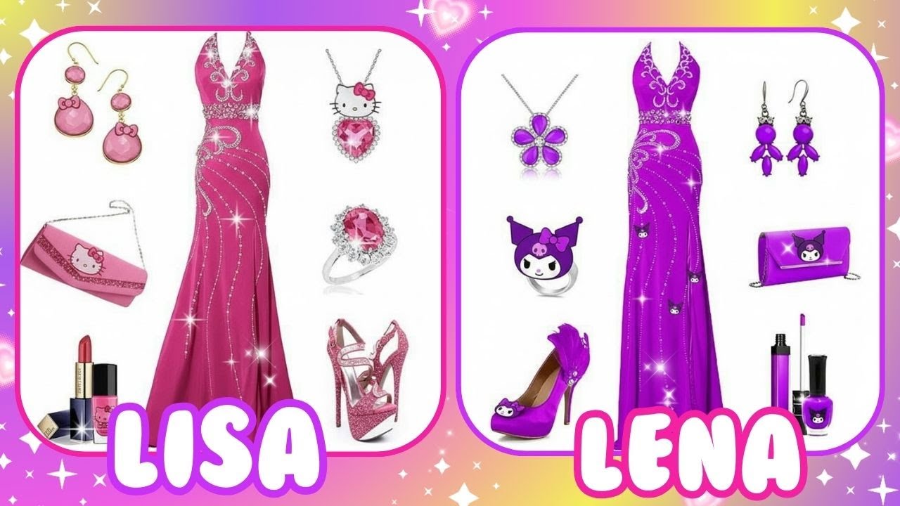 Лиза или Лена?😍💜🎀Hellokitty VS Куроми!! #lisa #lena #cute #kuromi #kawaii #hellokitty