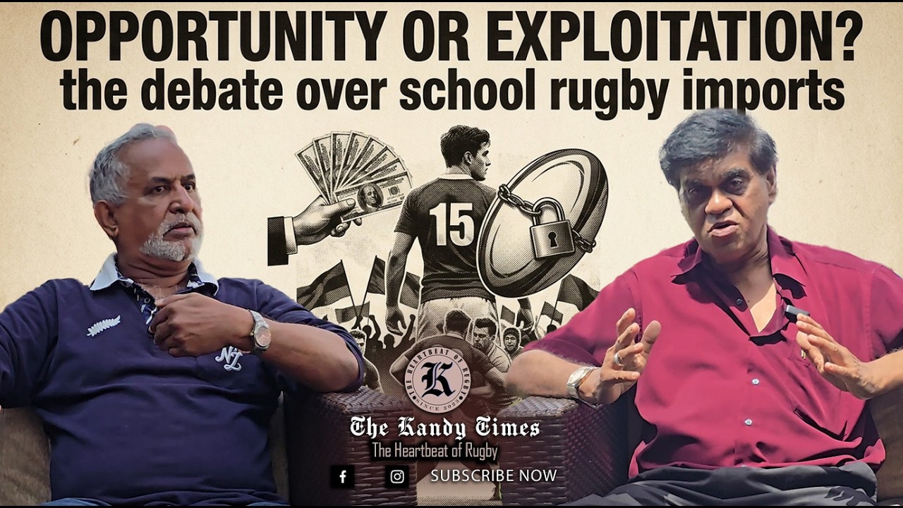 OPORTUNITY OR EXPLOITATION? The debate over school rugby Imports