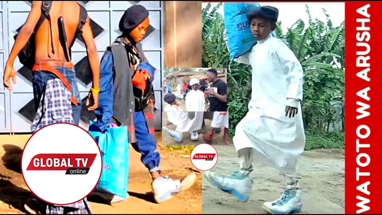 WATOTO WA ARUSHA Wanaotrendi MTANDAONI Watinga KANZU - 