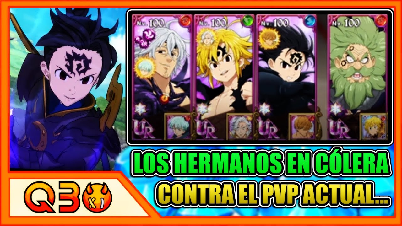 ¡LOS TRES HEMANOS CONTRA EL PVP DE DEMIGELDA! | 7DS: Grand Cross