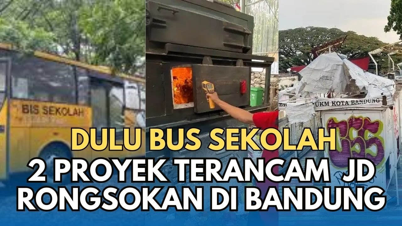 MIRIS DI BANDUNG Dulu Bus Sekolah! Kini Teras Cihampelas Mau Dibongkar Insinerator Terancam Tak Guna