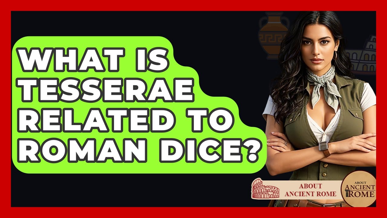 What Is Tesserae Related To Roman Dice? - All About Rome
