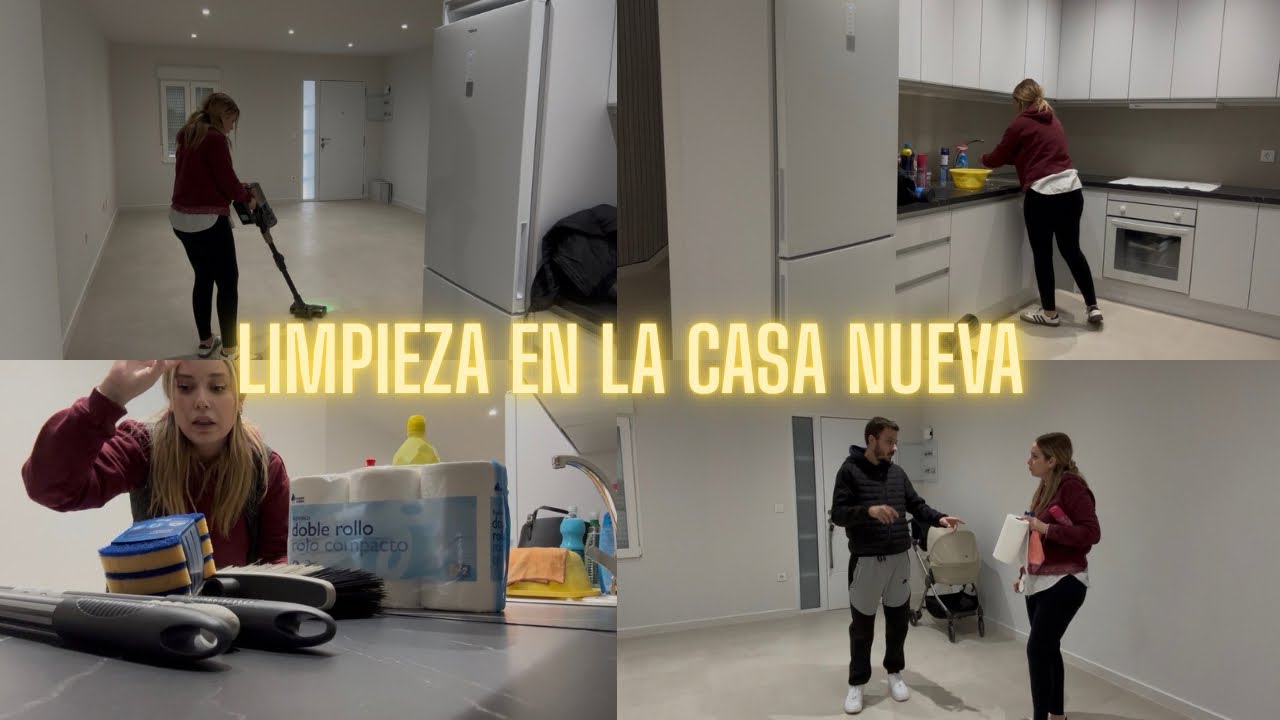 LIMPIEZA en la CASA NUEVA 🏡 Probando la nueva P20 Proscenic 🧼
