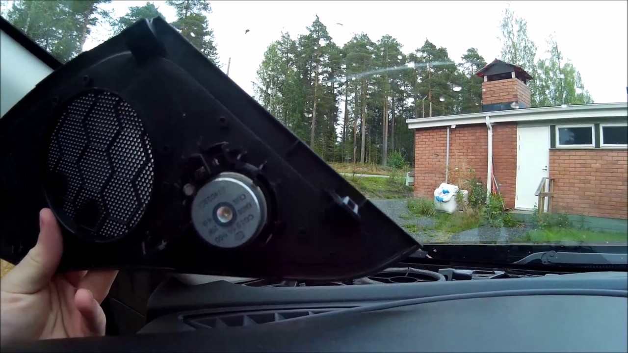 How to replace dash speakers in Mazda 6 GJ 2015