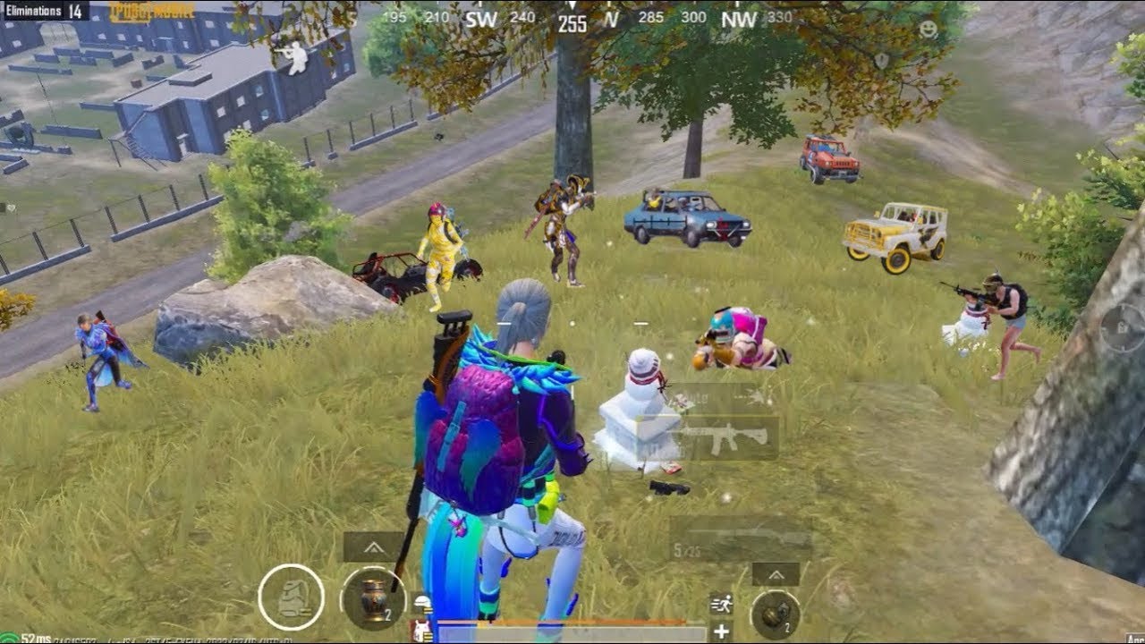 gimeplay PUBG MOBILE 🥶 part 2 Solo SQUAD 🥶