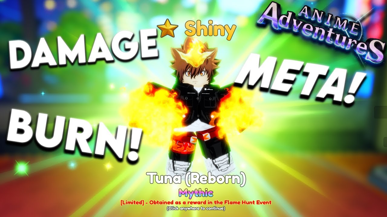Showcasing New Evolved Shiny Tuna Reborn Is INSANELY Strong In Anime Adventures Update 17!